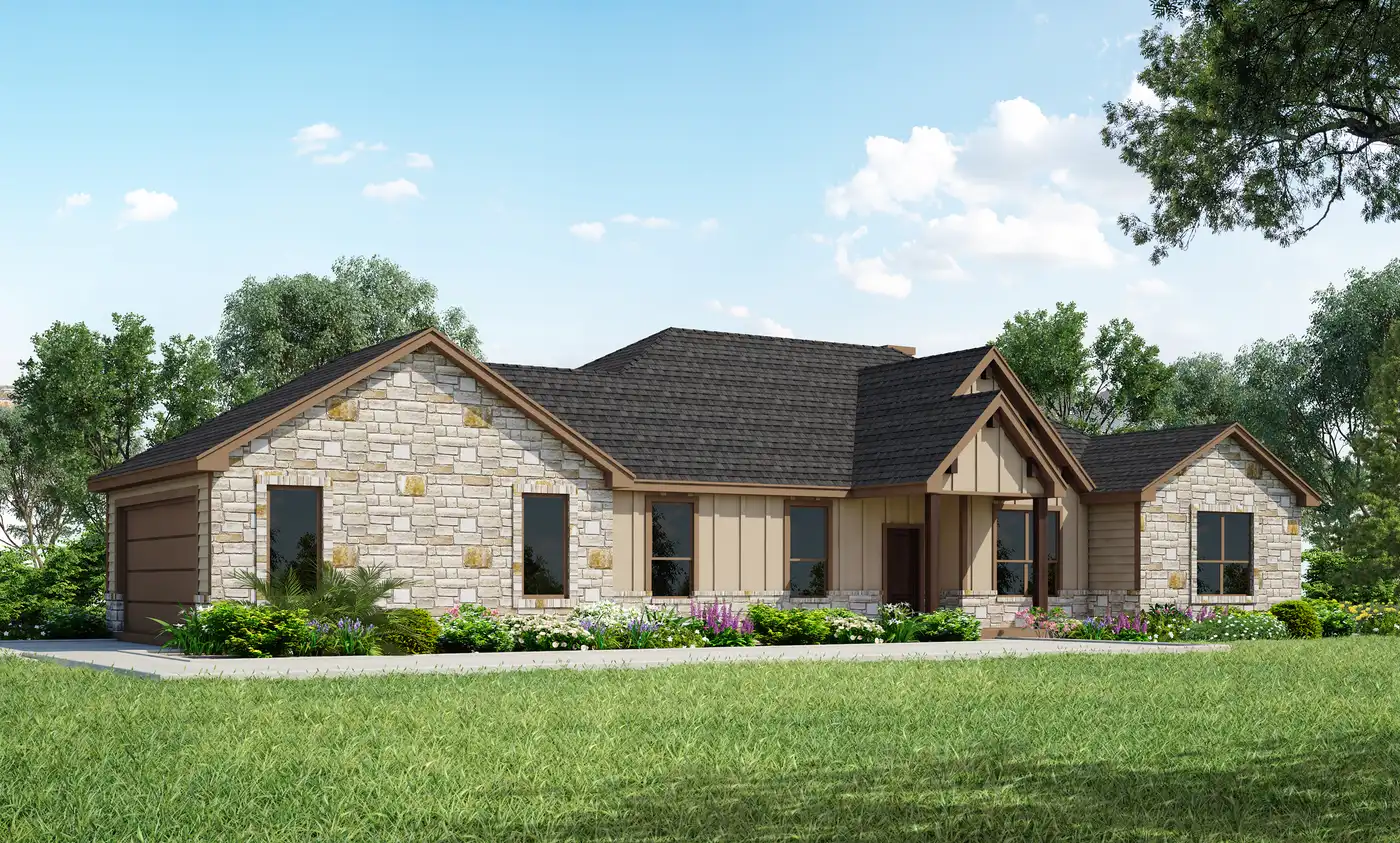 Freeman Homes - Custom Home Builders - La Ranchette Freeman Homes - Custom Home Builders - Home Plans: La Ranchette